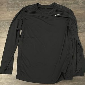 Nike Long Sleeve Dri-Fit L Black